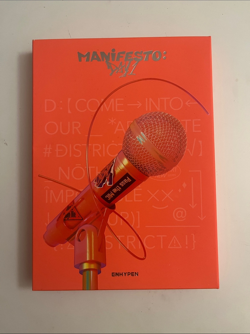 Enhypen Manifesto:Day1 D version